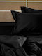 Sunshine Omnia Super-Double Bed Sheet 250x280cm Black