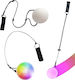 Lean Toys Softball Copii Multicolor 6.5cm.