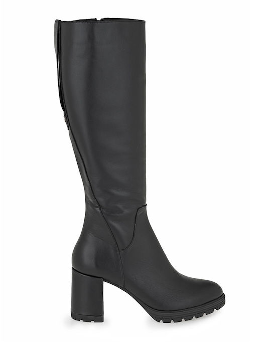 Leather Women's Boots Black