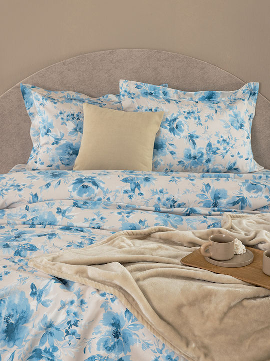 Palamaiki Duvet Cover Set Cotton Satin Single w...