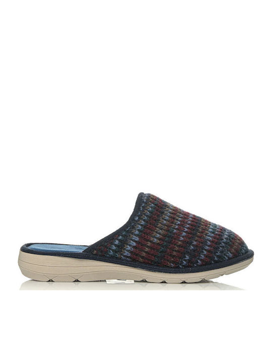 Anatomische Damen Hausschuhe Blau