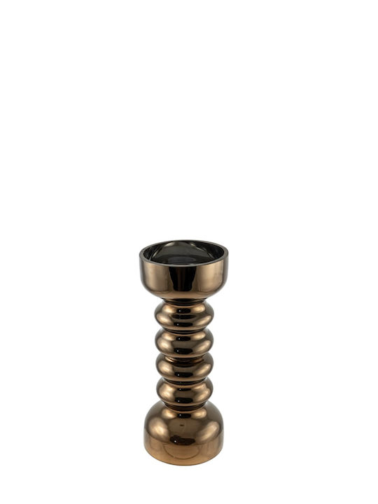 Zen Collection Kerzenhalter Glas in Gold Farbe ...