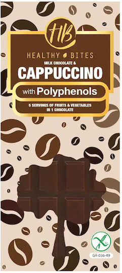 Healthy Bites Milk Chocolate Cappuccino Gluten Free 50gr