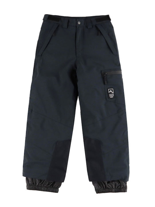 Jack & Jones 12287320 Παιδικό Παντελόνι Σκι & Snowboard Μαύρο