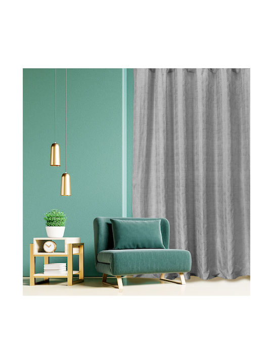 Whitegg Vorhang mit Grommet K0222 Gray 270x280cm