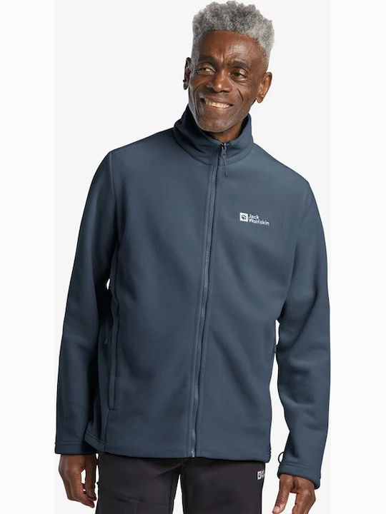 Ανδρική Ζακέτα Fleece Μπλε