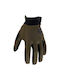 Fox Defend Full Finger Cycling Gloves Green
