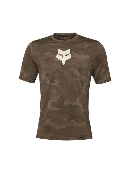 Fox Ranger Short Sleeves Cycling Jersey Brown