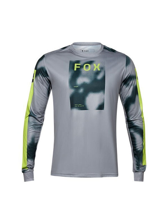 Fox Ranger Lange Ärmel Radtrikot Gray