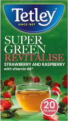 Tetley Πράσινο Τσάι 20 Φακελάκια 40gr