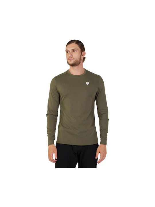 Fox Ranger Long Sleeves Cycling Jersey Green