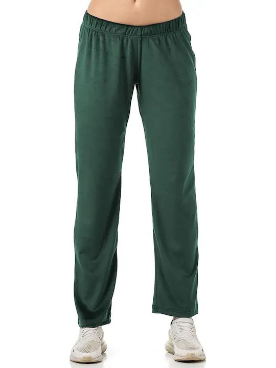 Bodymove Jogginghose Samt Cypress Green