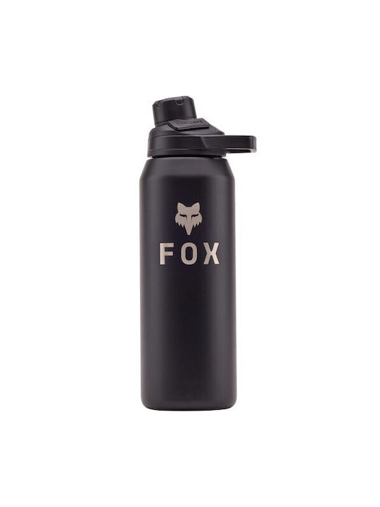 Fox Αθλητικό Παγούρι Ανοξείδωτο 947.2ml Μαύρο