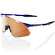 100% Cycling Glasses Hypercraft XS with Blue Fr...