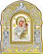Посребрена Икона Богородица Гиатрица 11x9см Prince Silvero Ma/e3853dx