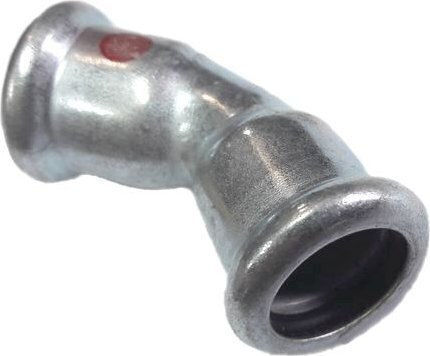 Sanha Sanha-therm Doppelt gekrümmter Winkel 45° Zwxzw 22