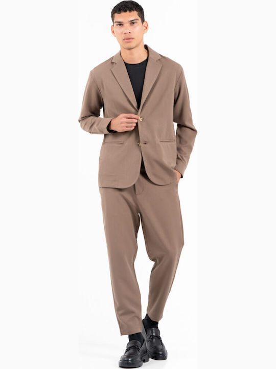 Vittorio Artist Дълъг Ръкав Overshirt Кафяв