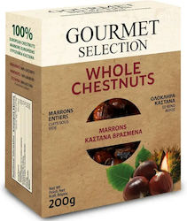 Κάστανα Ολόκληρα Βρασμένα Gourmet Selection 200gr