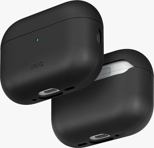 Uniq Lyden Θήκη Δερμάτινη σε Μαύρο χρώμα για Apple AirPods Pro 3