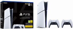 Sony PlayStation 5 Slim Digital 825GB με 2o DualSense (Official Bundle) Sony PlayStation 5 Slim Digital 825GB με 2o DualSense (Official Bundle)
