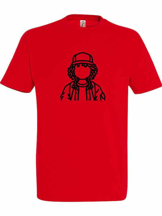 T-shirt Унисекс Stranger Things Dustin Минимале...