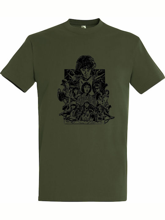 T-shirt Унисекс Stranger Things Family Минимале...