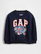 Kinder-Sweatshirt Dark Night Blue