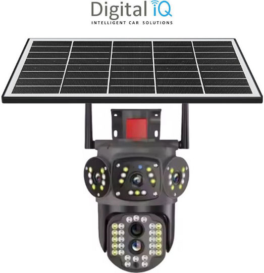 Digital IQ DIQ ROBOCAM A4H IP Surveillance Camera Wi-Fi/4G 4K Waterproof Battery Powered with Two-Way Communication and Lens 4mm