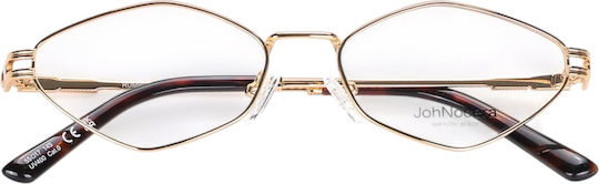 Johnocera Rumble Jn271 C01 Unisex Металик Рамки За Очилa Геометрични Златисти