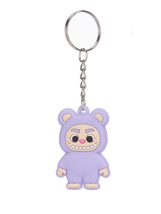 Onikuma Breloc Pvc Figurină 2d Mov 5cm