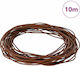 Vidaxl Leather Cord Light Brown Ø1 mm x 10 m Le...