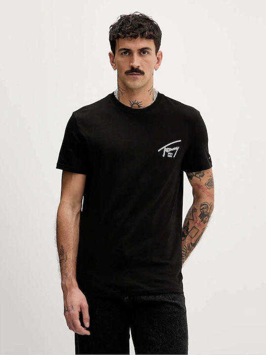 Tommy Hilfiger Тениска Black Tommy Hilfiger Тениска Black