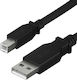 Yenkee USB 2.0 Cable USB-A male - USB-B male 1.5m 49782