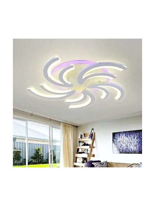 Lightplanet Smart Πλαφονιέρα Οροφής με Ενσωματωμένο LED και Τηλεχειριστήριο