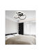Lightplanet Deckenleuchte Beige mit Integrierter LED und Fernbedienung