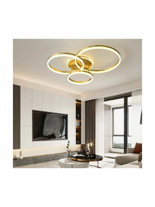 Lightplanet Πλαφονιέρα LED με Τηλεχειριστήριο