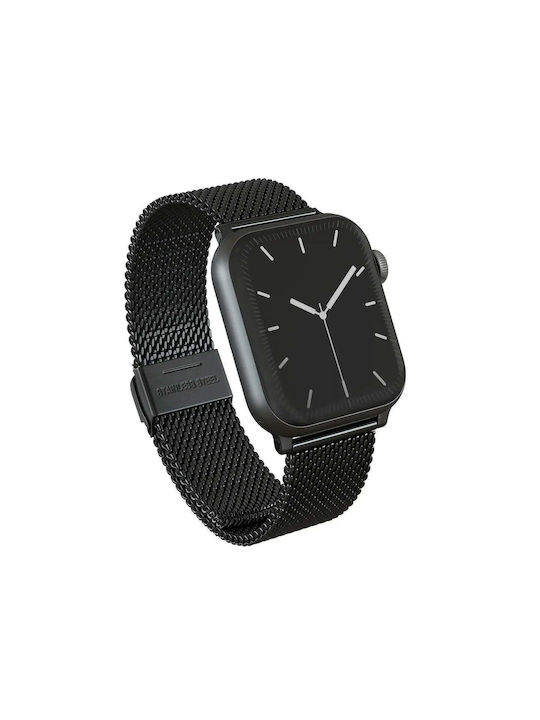 Burga Armband Schwarz (Apple Watch 4/5/6/7/8/9/10/11 - SE (1/2/3)) Burga Armband Schwarz (Apple Watch 4/5/6/7/8/9/10/11 - SE (1/2/3))