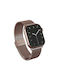 Burga Armband Rostfreier Stahl Rose Gold (Apple Watch 4/5/6/7/8/9/10/11, SE, Ultra)