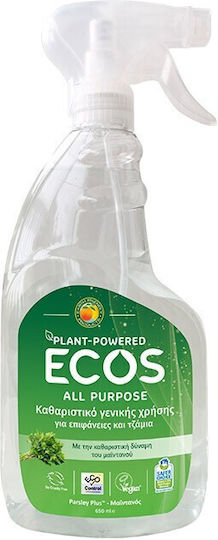 Ecos Καθαριστικό Spray Γενικής Χρήσης με Απολυμαντική Δράση 650ml