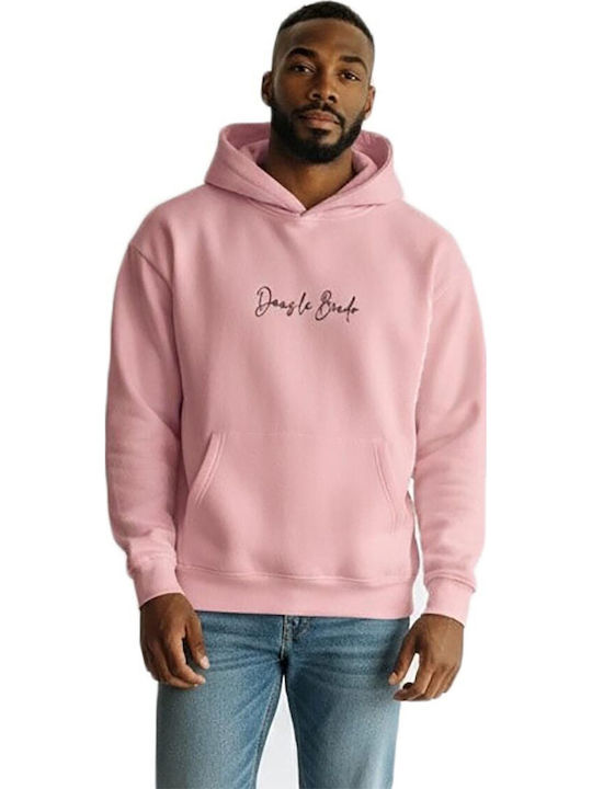 Φούτερ με Κουκούλα Pink