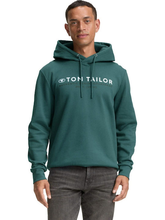 Tom Tailor Sweatshirt with Hood Green