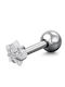 Nire Steel Piercing Earring 0.4mm Silver