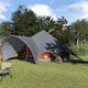 vidaXL Automatisch Winter Campingzelt Gray 600x...