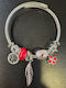 King Women's Bracelet Handcuffs made of Steel