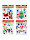 Christmas Stickers Διάφορα Σχέδια Gel 07794