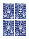 Велкро Lebez Christmas Glitter Прозорец 36x46см