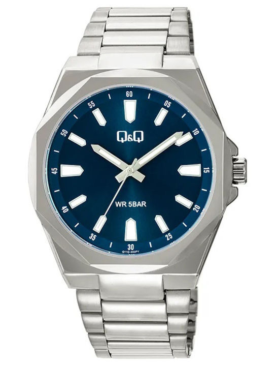Q&Q Watch Battery with Metal Bracelet Q&Q Watch Battery with Metal Bracelet