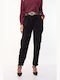 Damen Stoff Hose Black