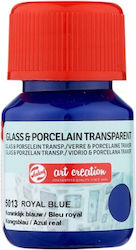 Talens Art Creation Paints Tr Glass Porcelain 30ml Royal Blue