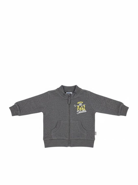Kinderstrickjacke Baumwolle Grey